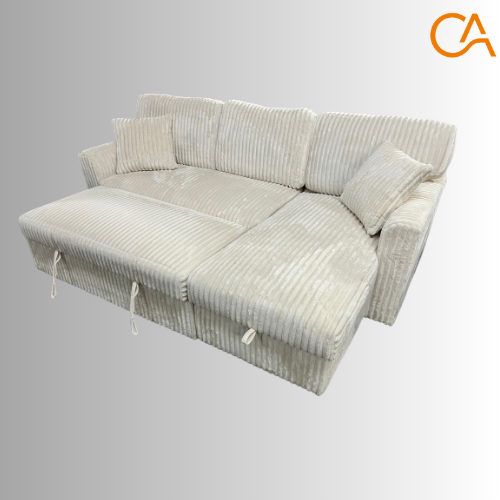 Sectionnel réversible en velours - ELVIS CORDUROY