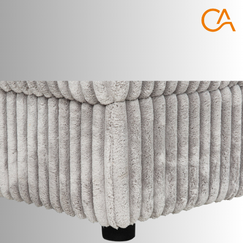 GRAND SOFA GRIS CORDUROY